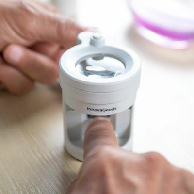 Nagelknipper met ledverlichting, vergrootglas en vijl Clail InnovaGoods