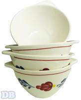 Boerenbont Soepkommen - set van 6 stuks - thumbnail