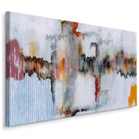Schilderij - Abstracte golven , Wanddecoratie , Premium print - thumbnail