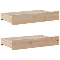 Bedframe zonder matras massief grenenhout 140x190 cm - thumbnail