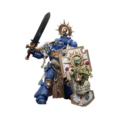 Warhammer 40k Action Figure 1/18 Ultramarines Primaris Captain with Relic Shield and Power Sword 12 cm - thumbnail