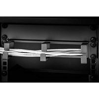 Renkforce RF-3429154 10 inch Kabelgeleiding voor patchkast 1 HE Zwart - thumbnail