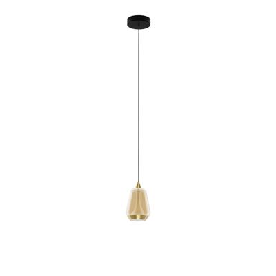 Lyora Design hanglampAlish 1-lichts amber glas - 9416966