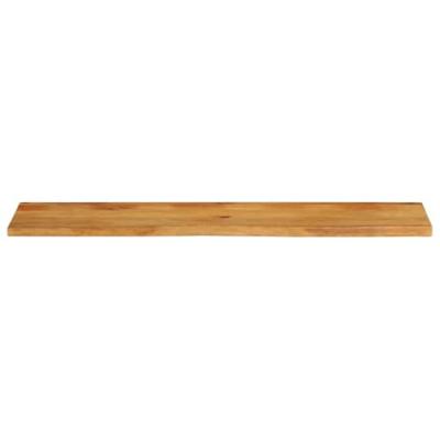 Tafelblad met natuurlijke rand 180x20x2,5 cm massief mangohout