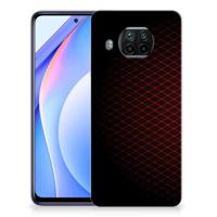 Xiaomi Mi 10T Lite | TPU bumper | Geruit Rood - thumbnail