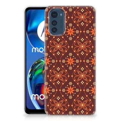 Motorola Moto E32/E32s | TPU bumper | Batik Brown Motorola Moto E32/E32s | TPU bumper | Batik Brown