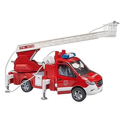 bruder MB Sprinter brandweerwagen met licht en geluid modelvoertuig - thumbnail
