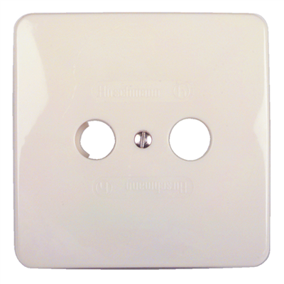 Enzo Hirschmann AD 350 Afdekplaat 2-gaats EDU/GEDU/FS 2300410