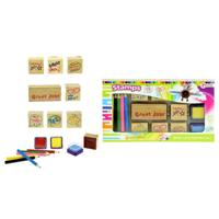 Toi-Toys stempelset met kleurpotloodjes - thumbnail