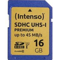 Intenso Premium SDHC-kaart 16 GB Class 10, UHS-I - thumbnail