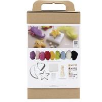 Creativ Company Hobbyset naaldvilten, dieren in water, 1 doos - thumbnail