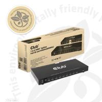 Club 3D 1 to 8 HDMI Splitter Full 3D and 4K60Hz (600MHz) - thumbnail