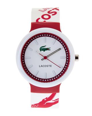 Lacoste horlogeband 2010523 / LC-46-1-29-2225 Rubber Multicolor 14mm Lacoste horlogeband 2010523 / LC-46-1-29-2225 Rubber Multicolor 14mm