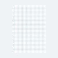 Atoma Tutti Frutti schrift, ft A4, 144 bladzijden, geruit 5 mm, transparant blauw - thumbnail