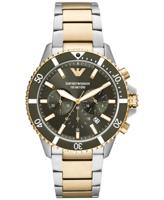 Emporio Armani AR11361 Heren Horloge 42mm 10ATM - thumbnail