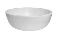 Waskom Opbouw Astoria Rond 42x42x15cm Solid Surface Glans Wit met Waste - thumbnail