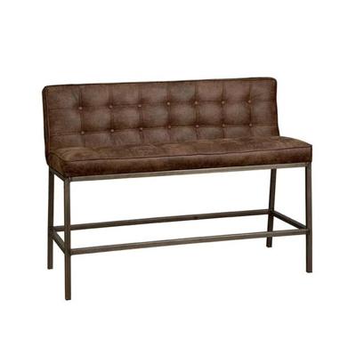 Tower Living Barbank 'Vasco' 130cm, kleur Bruin (zithoogte 67cm) Tower Living Barbank 'Vasco' 130cm, kleur Bruin (zithoogte 67cm)