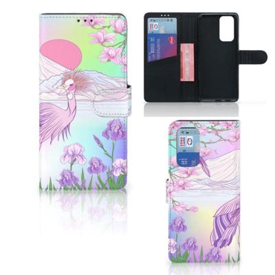 OnePlus 9 Pro | Telefoonhoesje | Met pasjeshouder | Bird OnePlus 9 Pro | Telefoonhoesje | Met pasjeshouder | Bird