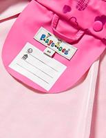 Playshoes regenjas Sweethearts met all over print roze/donkerroze - thumbnail