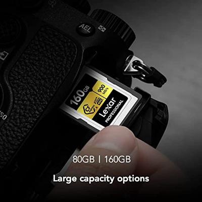 Lexar Pro Gold 160GB CFexpress Type A VPG400 - R900/W800 MB/s - thumbnail