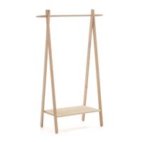 Kave Home Kledingrek 'Natane' kleur Naturel - thumbnail
