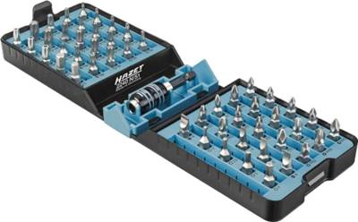 Hazet bitset | 2-6 | ph1-ph3 | pz1-pz3 | t6-t40 | 1/4 inch (6,3 mm) zeskant massief | pozidriv-profiel pz, kruiskop profiel ph, tamper resistant torx®-profiel | 51-delig - 2240n/51