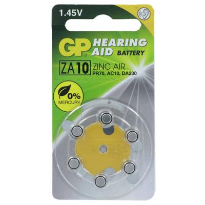 GP gehoor batterij za10 blister(6) - 3221910