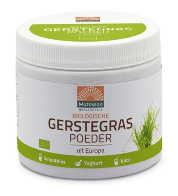 Mattisson HealthStyle Biologische Gerstegras Poeder