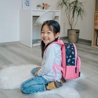 Barbie Rugzak 30x25x10 cm Roze/Zwart - thumbnail