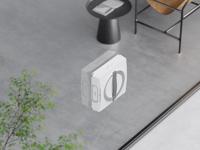 Ecovacs Winbot W2 raamreinigingsrobot (wit) - thumbnail
