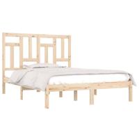 Bedframe zonder matras massief grenenhout 200x200 cm - thumbnail