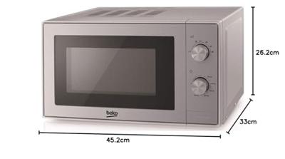 Beko MGC20100S Magnetron 20L 700W Grijs