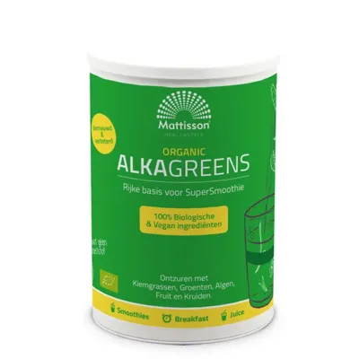 Mattisson AlkaGreens Organic Poeder