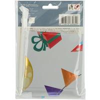 Folat BV Staande folieballon joyful party cijfer 2 -72cm - thumbnail