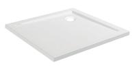 Douchebak acryl 90x90x4 wit - thumbnail