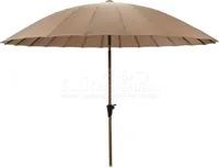 Parasol Shanghai Ø280cm Taupe - thumbnail