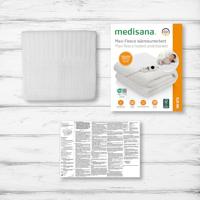 Extra zachte verwarmde fleece topmatras - MEDISANA - HU 672 - Bedverwarmer - 4 standen - 3 timers - Wasbaar - thumbnail