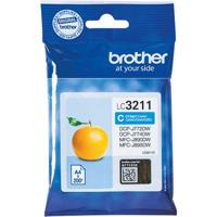 Brother inktcartridge, 200 pagina&apos;s, OEM LC-3211C, cyaan - thumbnail