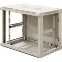DSI 6U witte wandkast met glazen deur - DS6406W server rack - thumbnail