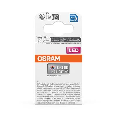OSRAM HOMELIGHTING 4099854456978 LED-reflectorlamp-lamp Energielabel E (A - G) GU10 6.9 W Warmwit (Ø x h) 50.00 mm x 50.00 mm 1 stuk(s)