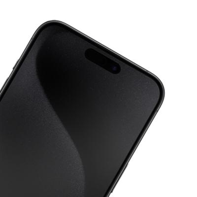 Just in Case Privacy Tempered Glass voor Apple iPhone 15 Pro Max Smartphone screenprotector