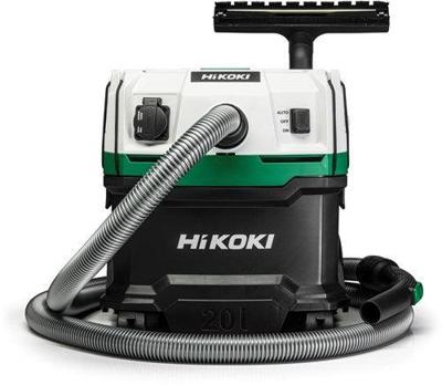 Hikoki rp200yl waz nat- en droogstofzuiger | 4,2 m³/min | 1. 200 w | l-klasse | 20l - rp200ylwaz Hikoki rp200yl waz nat- en droogstofzuiger | 4,2 m³/min | 1. 200 w | l-klasse | 20l - rp200ylwaz