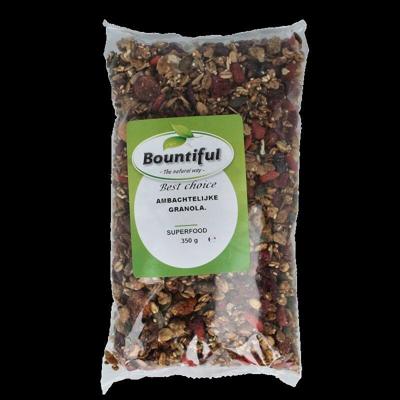Ambachtelijke granola superfood 350 Gram Ambachtelijke granola superfood 350 Gram