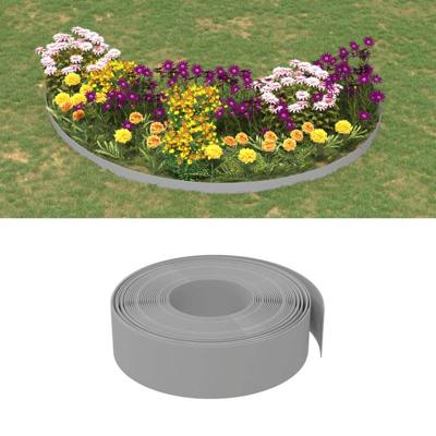 VidaXL Tuinranden 5 st 10 m 15 cm polyetheen grijs VidaXL Tuinranden 5 st 10 m 15 cm polyetheen grijs