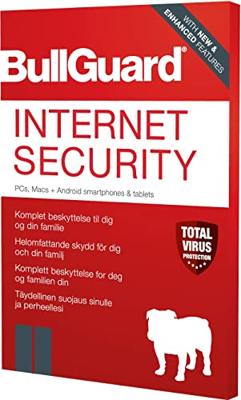 Bullguard Internet Security 2020 3U Win jaarlicentie, 3 licenties Windows beveiligingssoftware