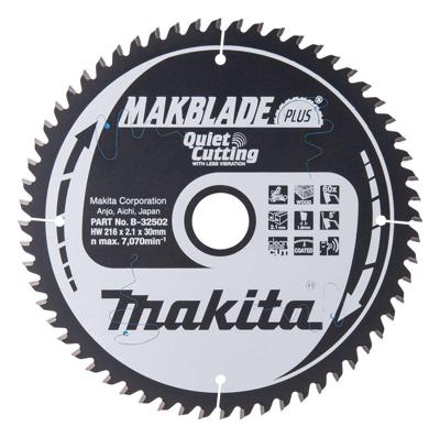 Makita Zaagblad | Hout | 216x30x60T | 5 Graden - B-32502