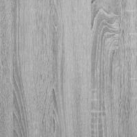 Boekenkast 80,5x35x170,5 cm bewerkt hout grijs sonoma eiken - thumbnail