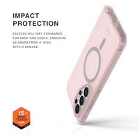 Urban Armor Gear Dot Case Samsung Galaxy S26 Ultra Roze MagSafe compatible, Met magneetmodule - thumbnail