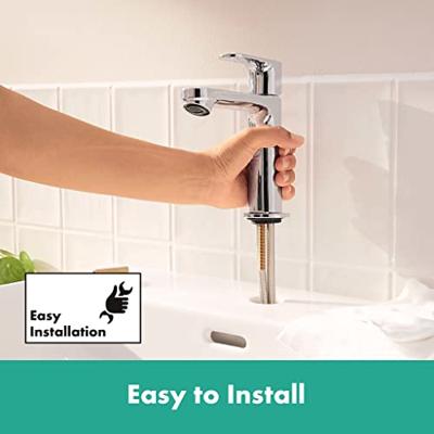 Hansgrohe Rebris S 1-gats wastafelkraan 110 coolstart z. waste chroom 72520000 - thumbnail