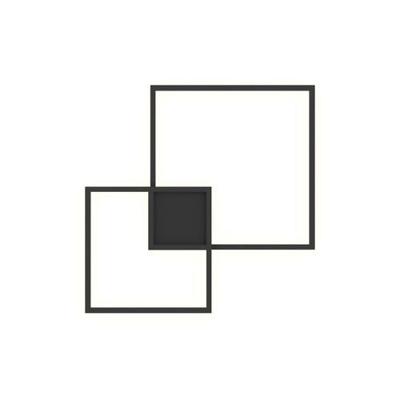 Wever Ducre Venn 1.0 LED Wandlamp - Zwart